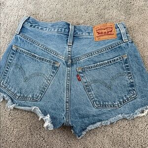 Levi's Classic Blue Jean Shorts